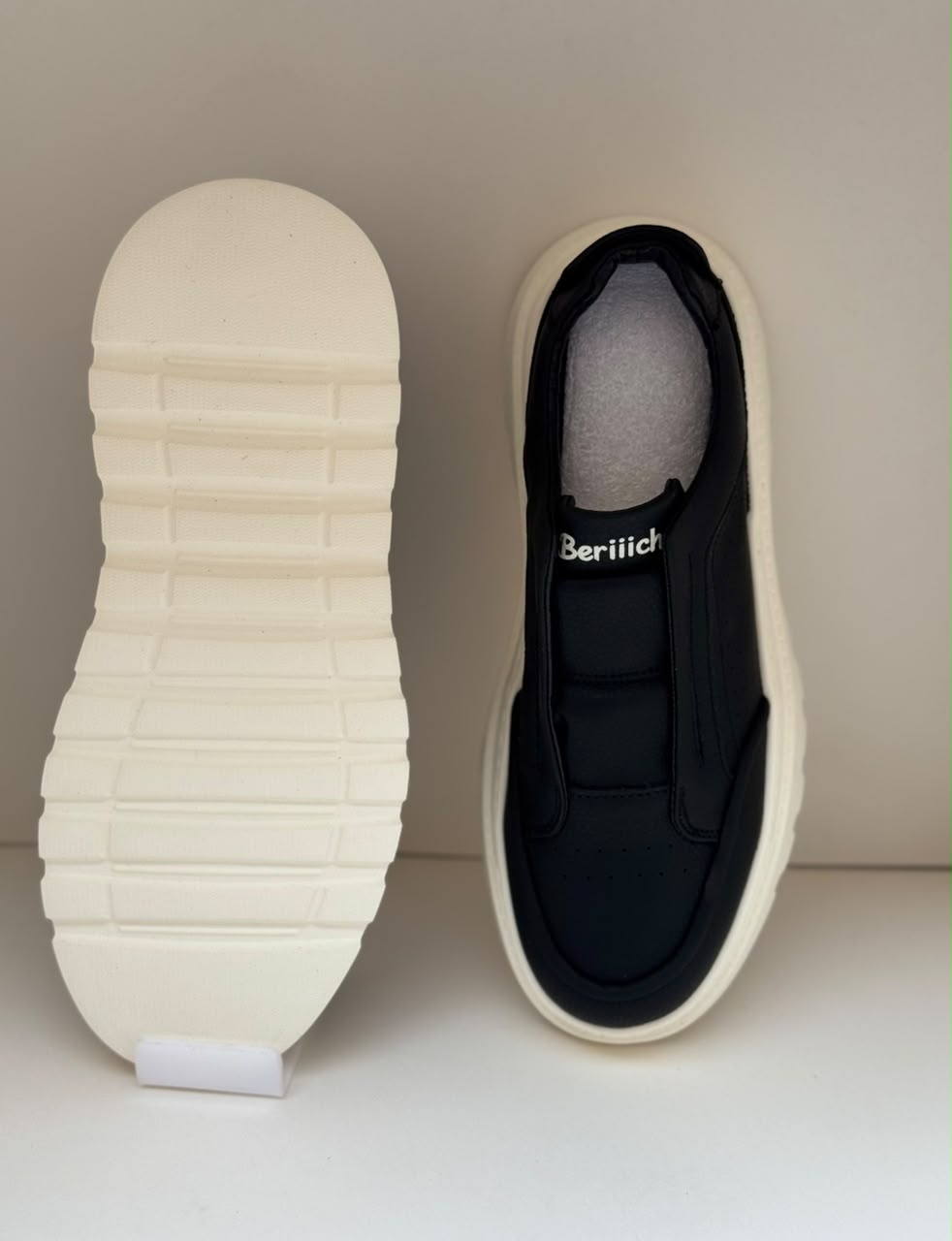 Urban Edge Black Casual Sneaker