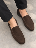 Brown Suede Leather