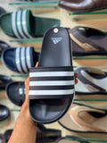 Adidas Adilette Comfort 3-Stripes Slides (Replica)