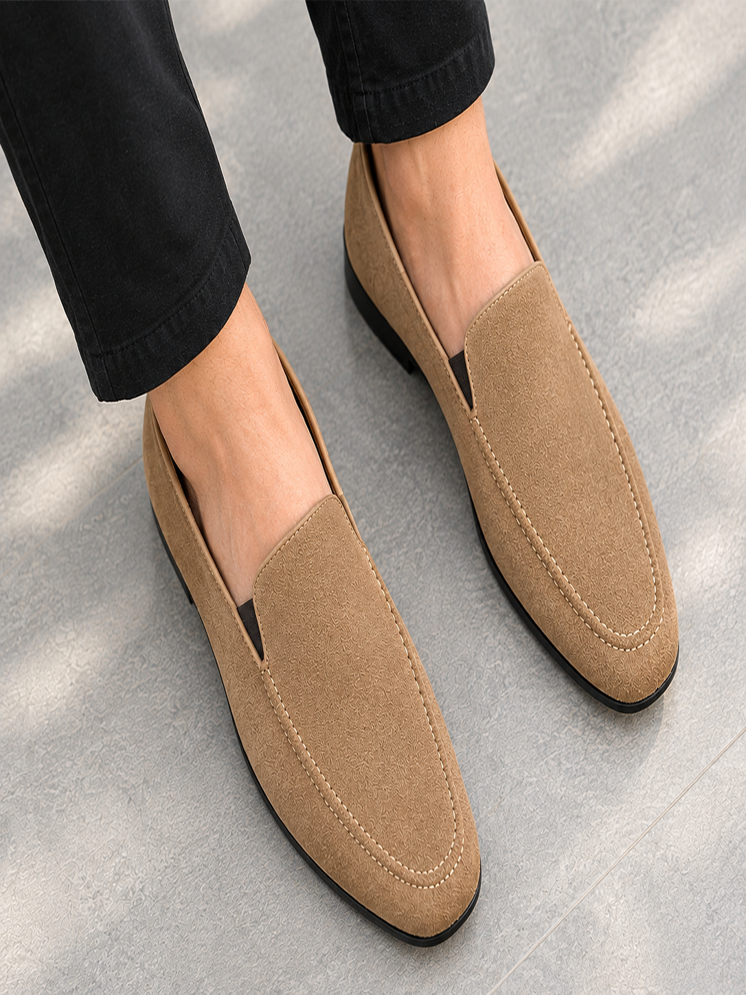Skin Suede Loafers