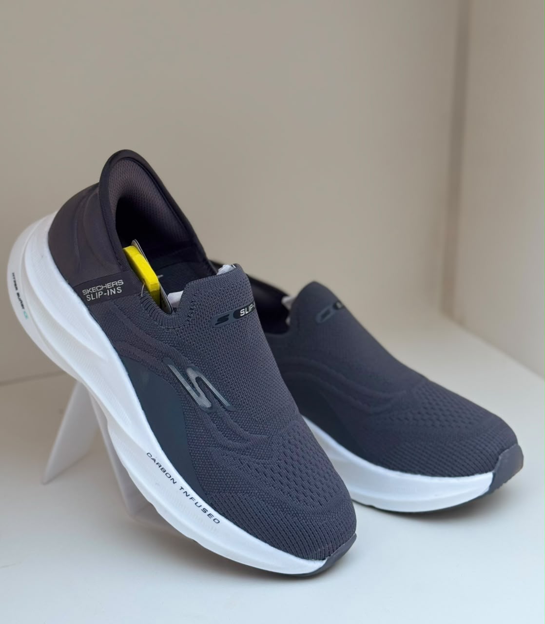 Charcoal Comfort Slip-In Skechers
