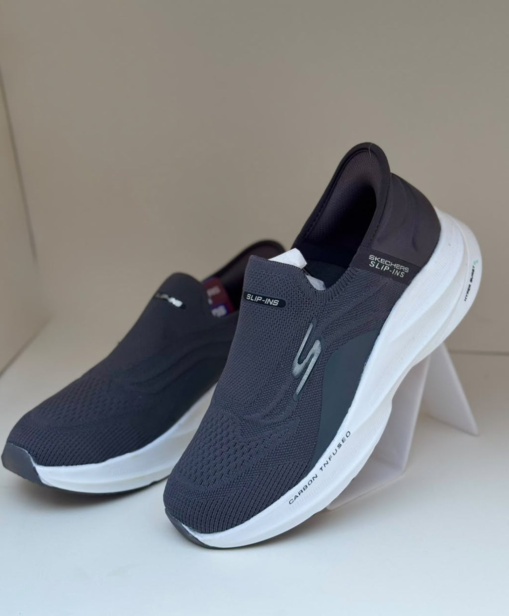 Charcoal Comfort Slip-In Skechers