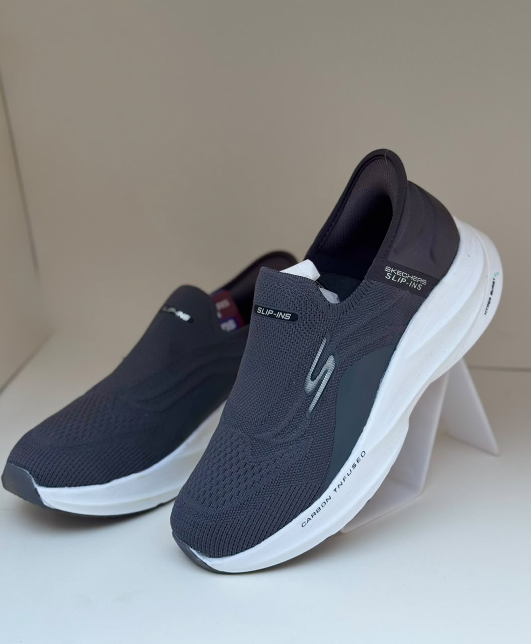 Charcoal Comfort Slip-In Skechers
