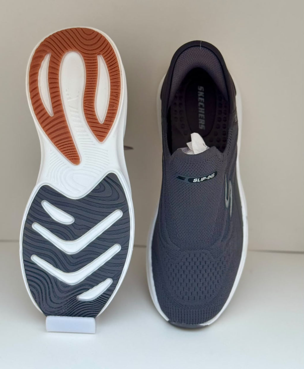 Charcoal Comfort Slip-In Skechers