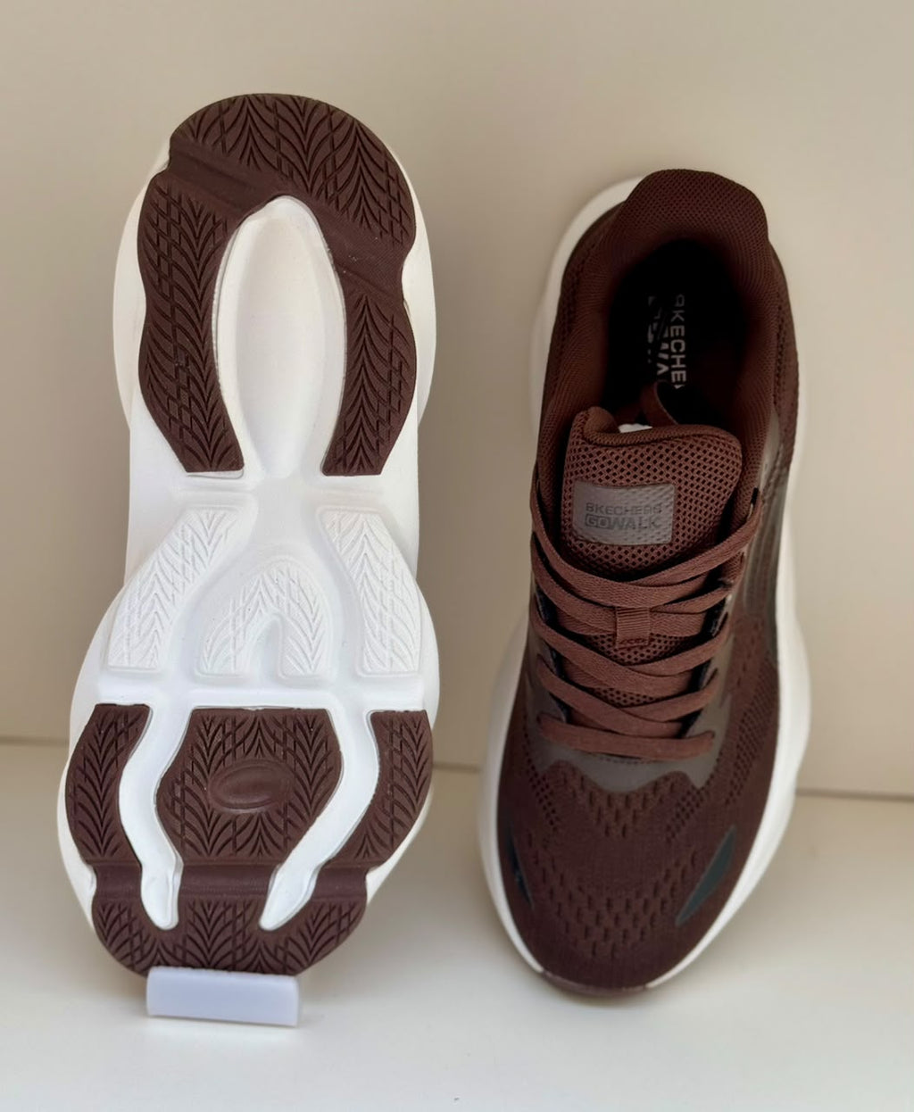 Brown Mesh Active Sneakers