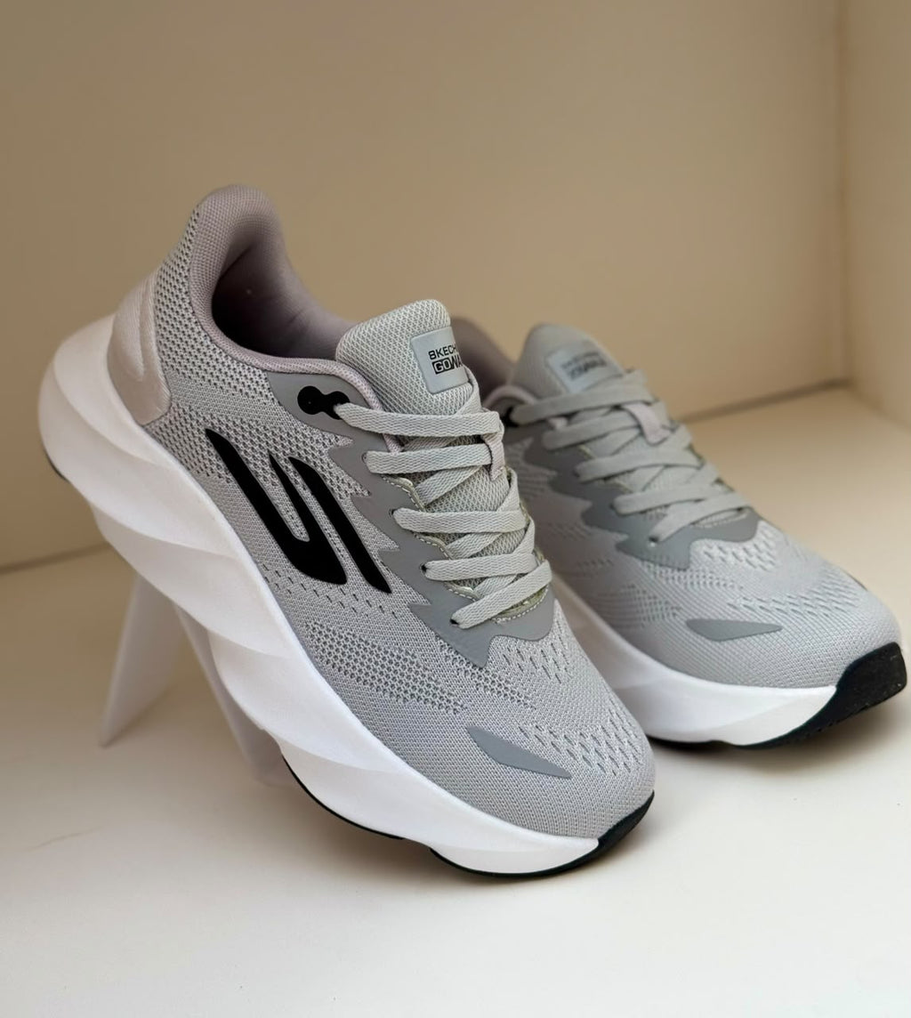 Grey Mesh Active Sneakers