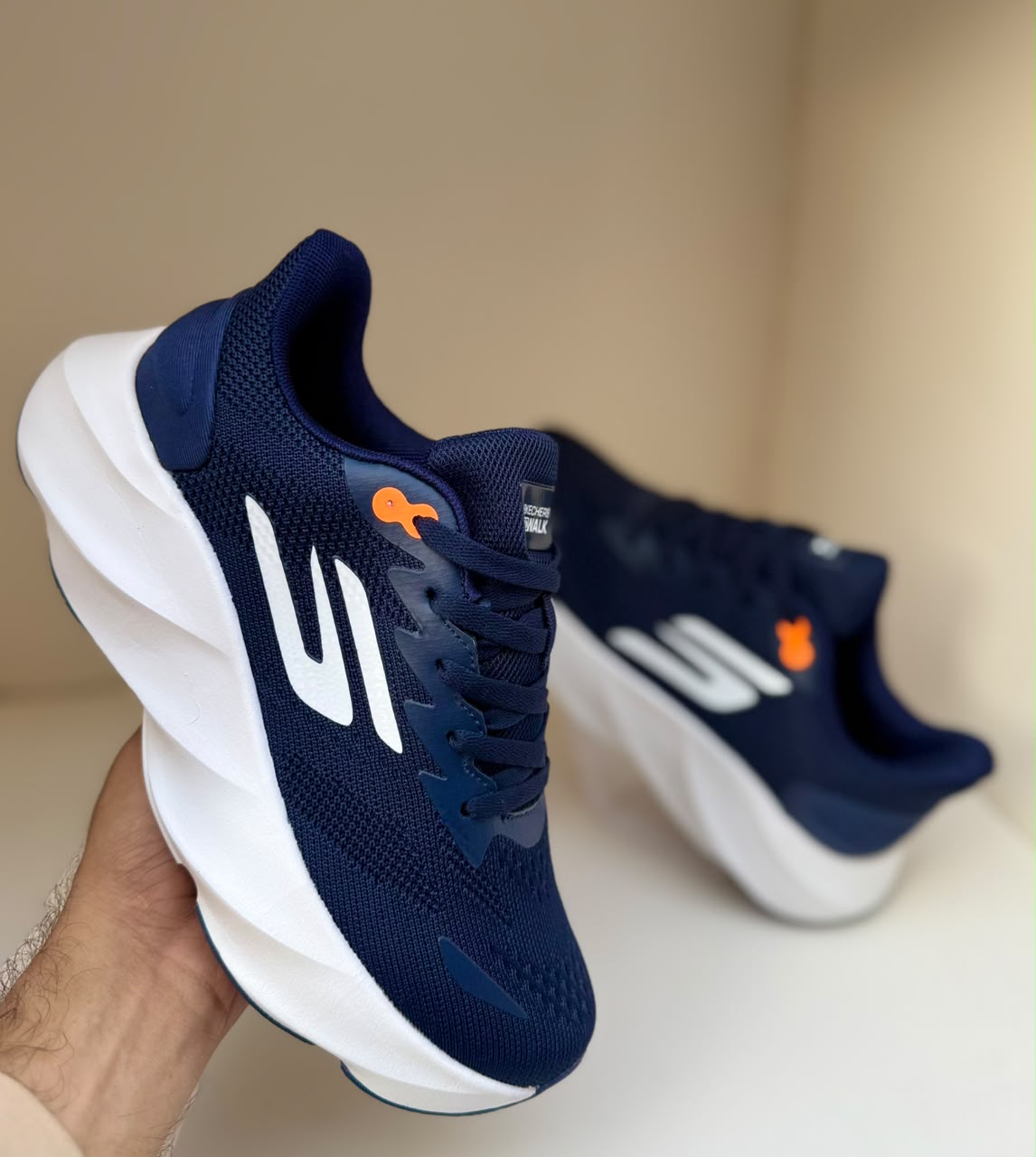Blue Mesh Active Sneakers