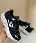 Black Mesh Active Sneakers