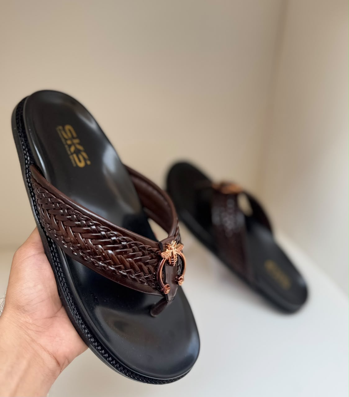 CrownWeave Luxe Slippers
