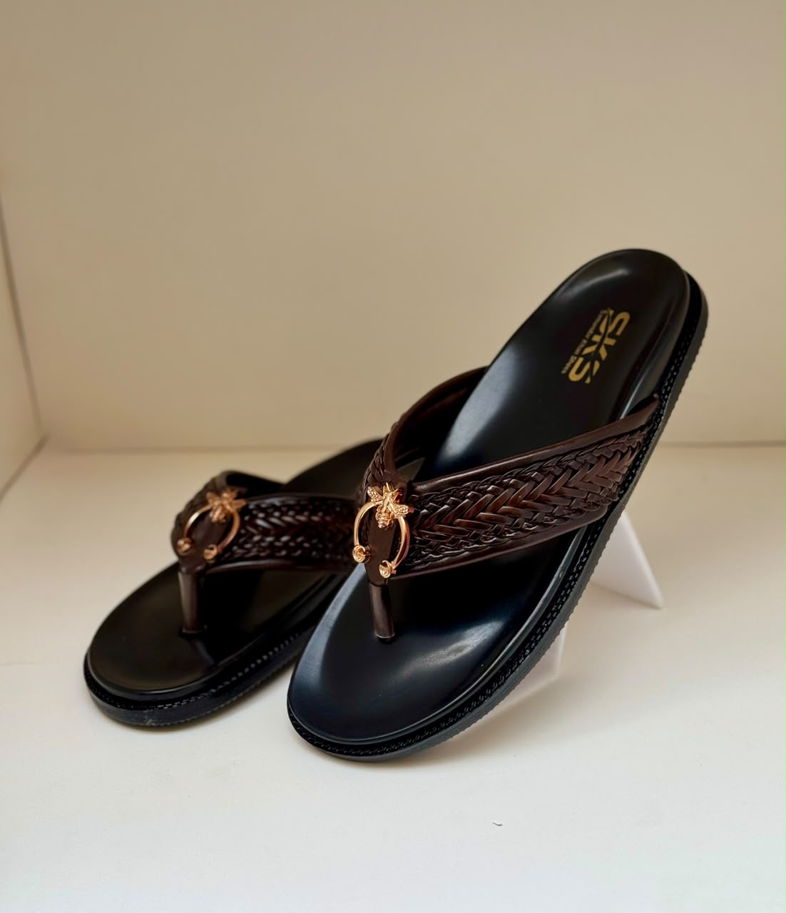 CrownWeave Luxe Slippers
