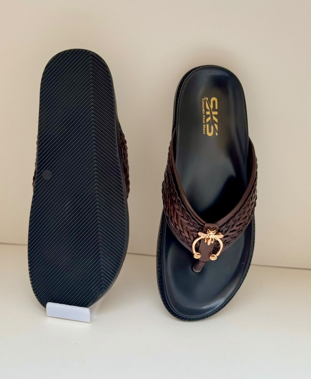 CrownWeave Luxe Slippers