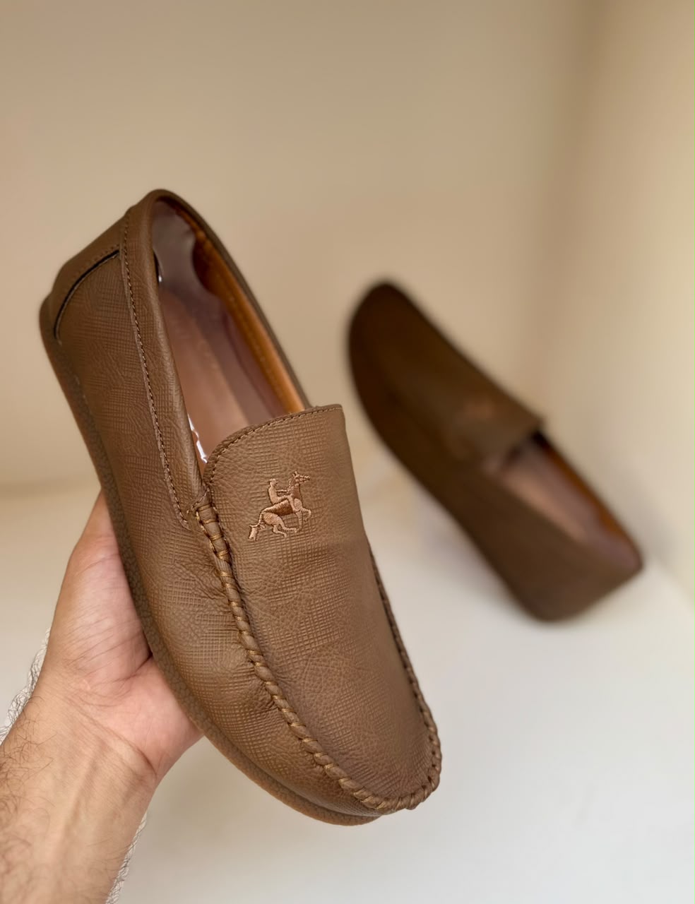 Monaco Classic Brown Leather Loafers
