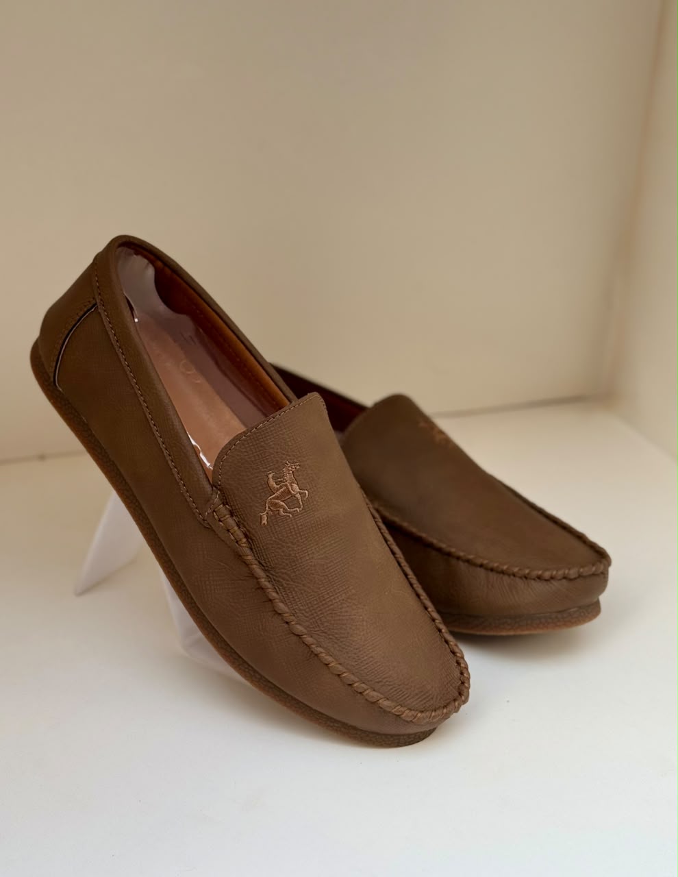 Monaco Classic Brown Leather Loafers