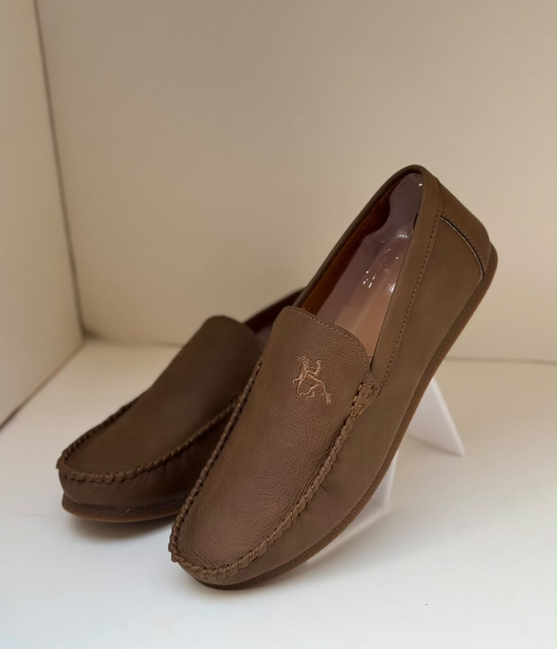 Monaco Classic Brown Leather Loafers