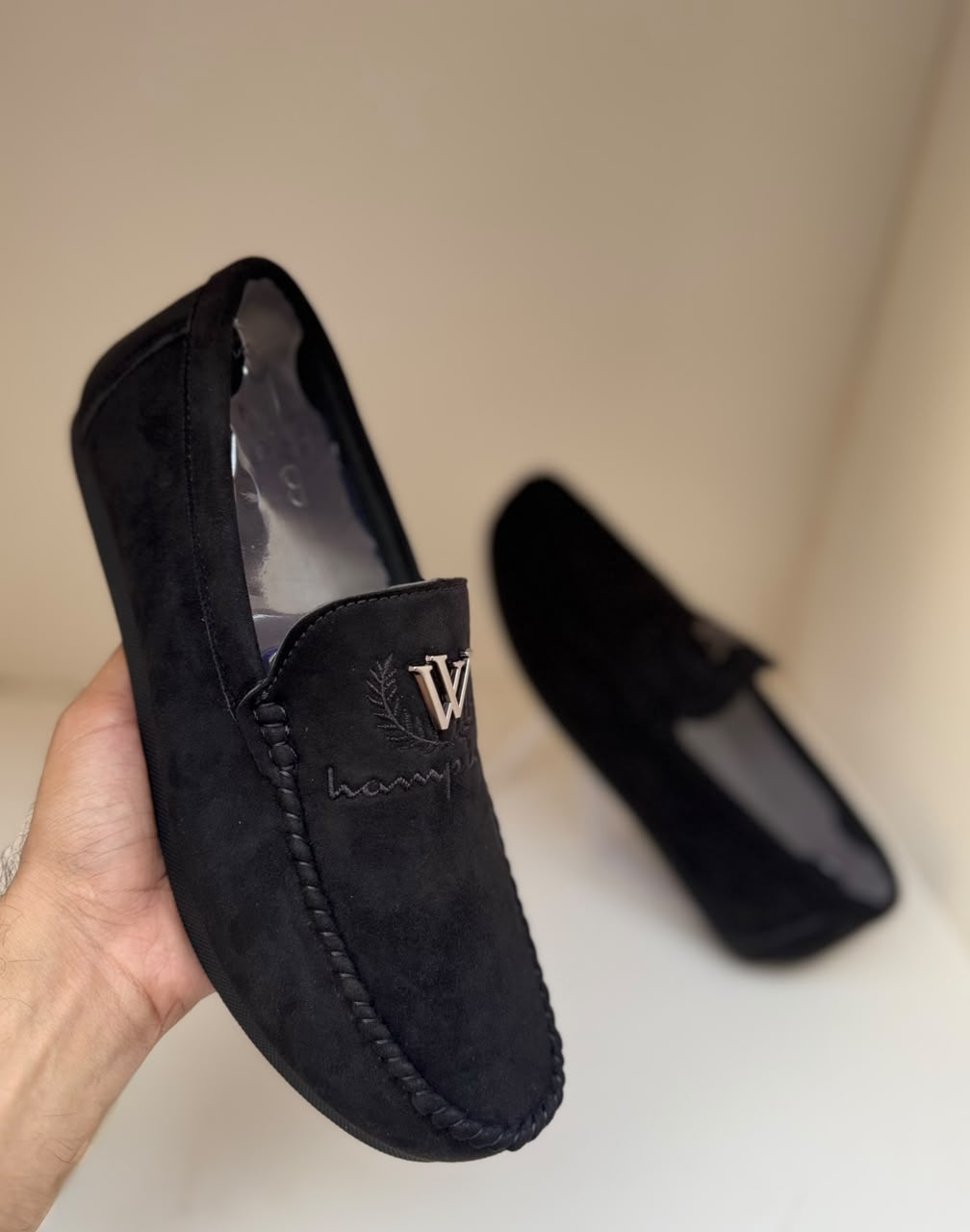 Signature Black Moccasin