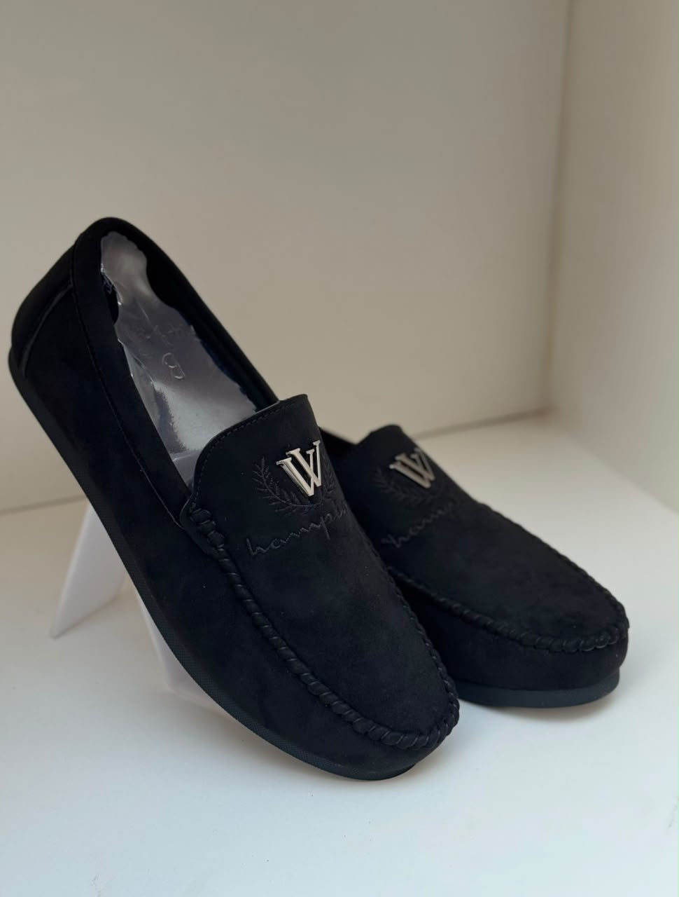Signature Black Moccasin
