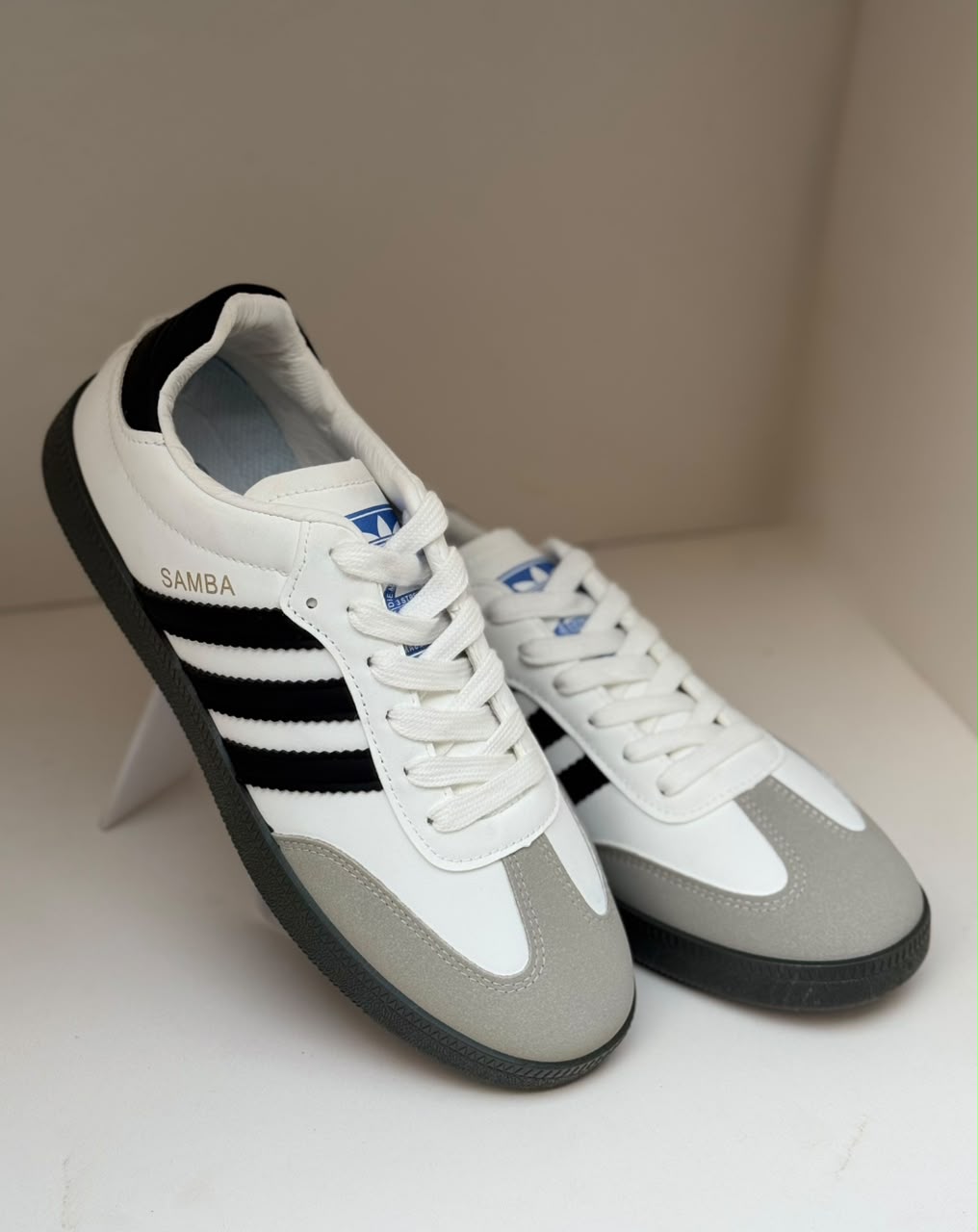 Samba White and Black Sneaker
