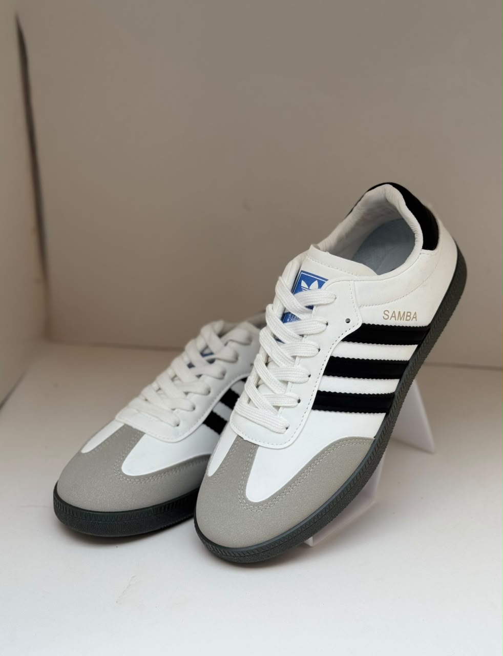 Samba White and Black Sneaker