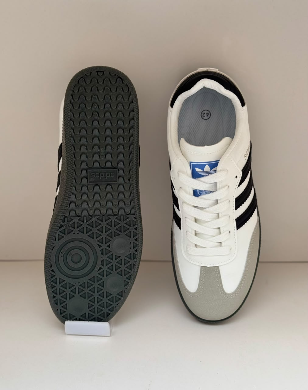 Samba White and Black Sneaker