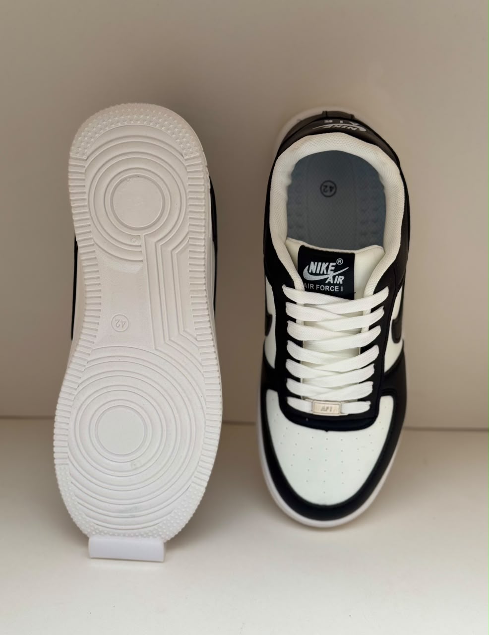 Air Force Black With White Combo