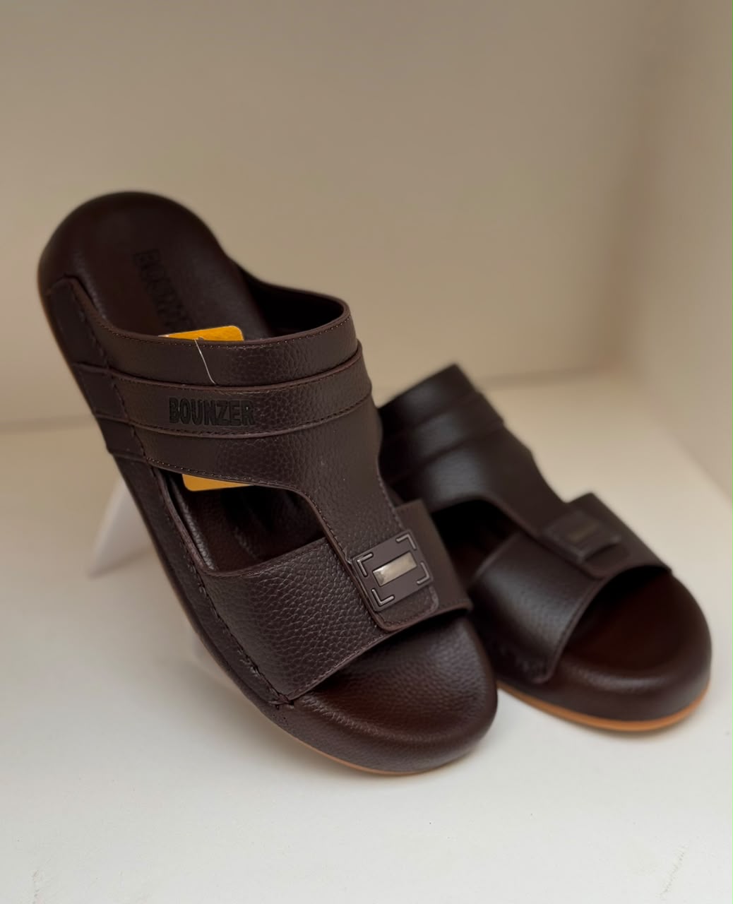 Arabic Style Brown Comfort Slippers