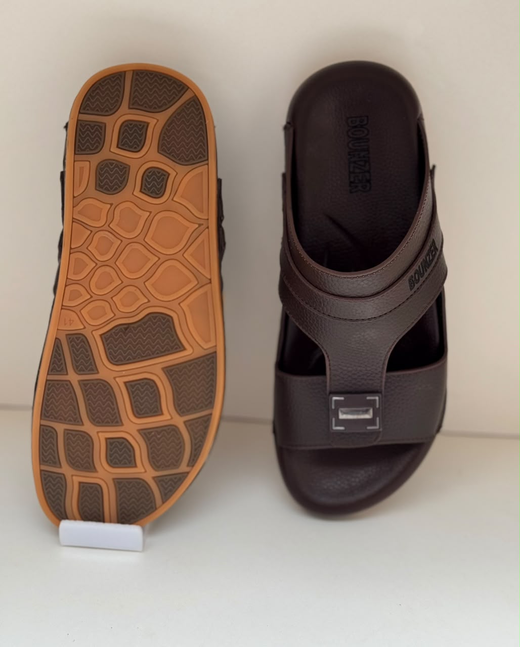 Arabic Style Brown Comfort Slippers