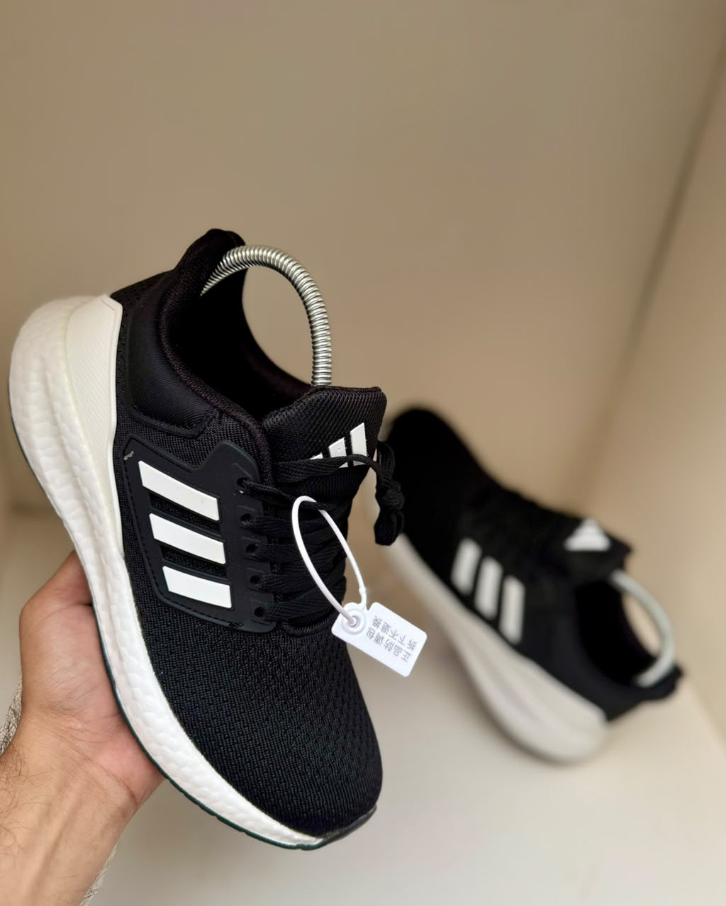 CloudFlex Black Sport Running Shoes