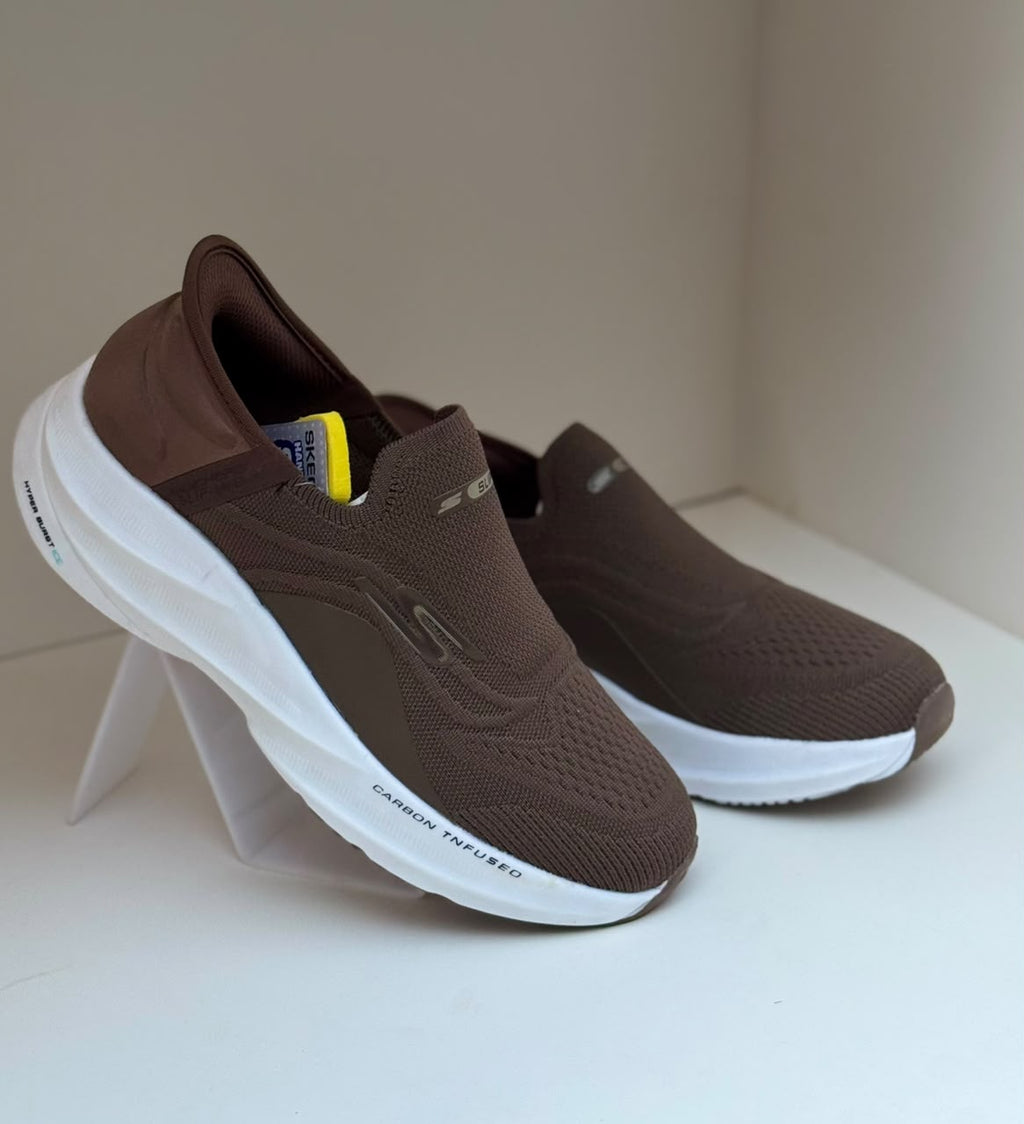 Mocha Brown Comfort Slip-In Skecher