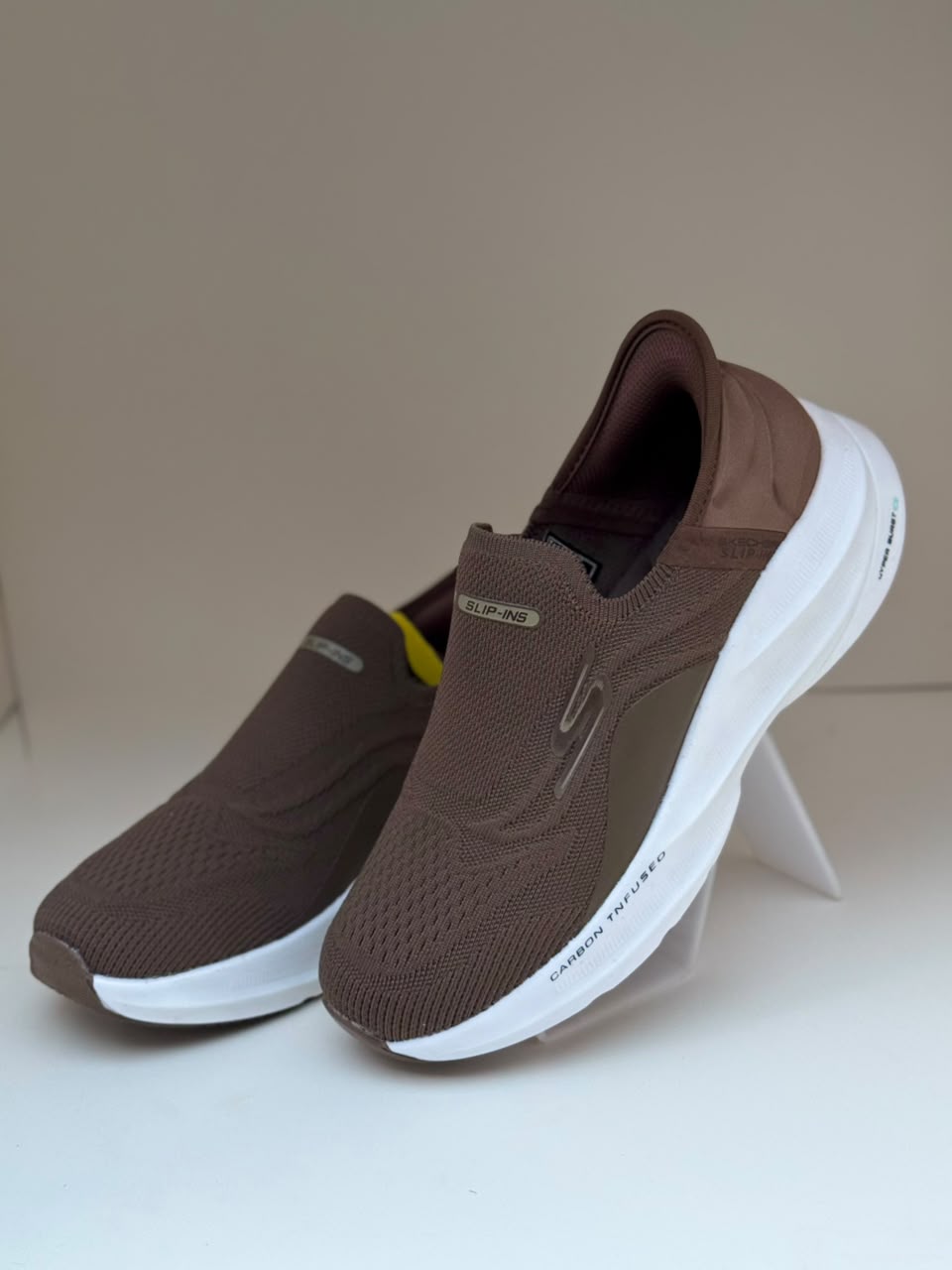 Mocha Brown Comfort Slip-In Skecher