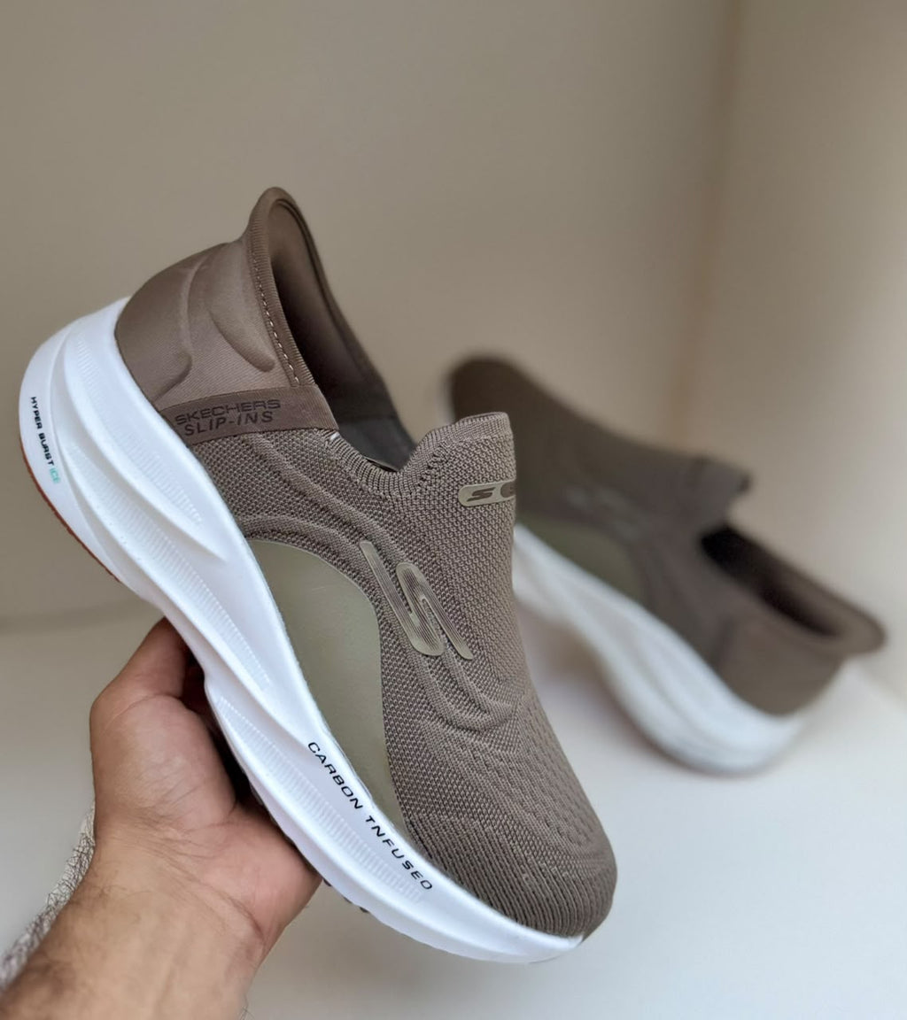 Light Brown Comfort Slip-In Skechers