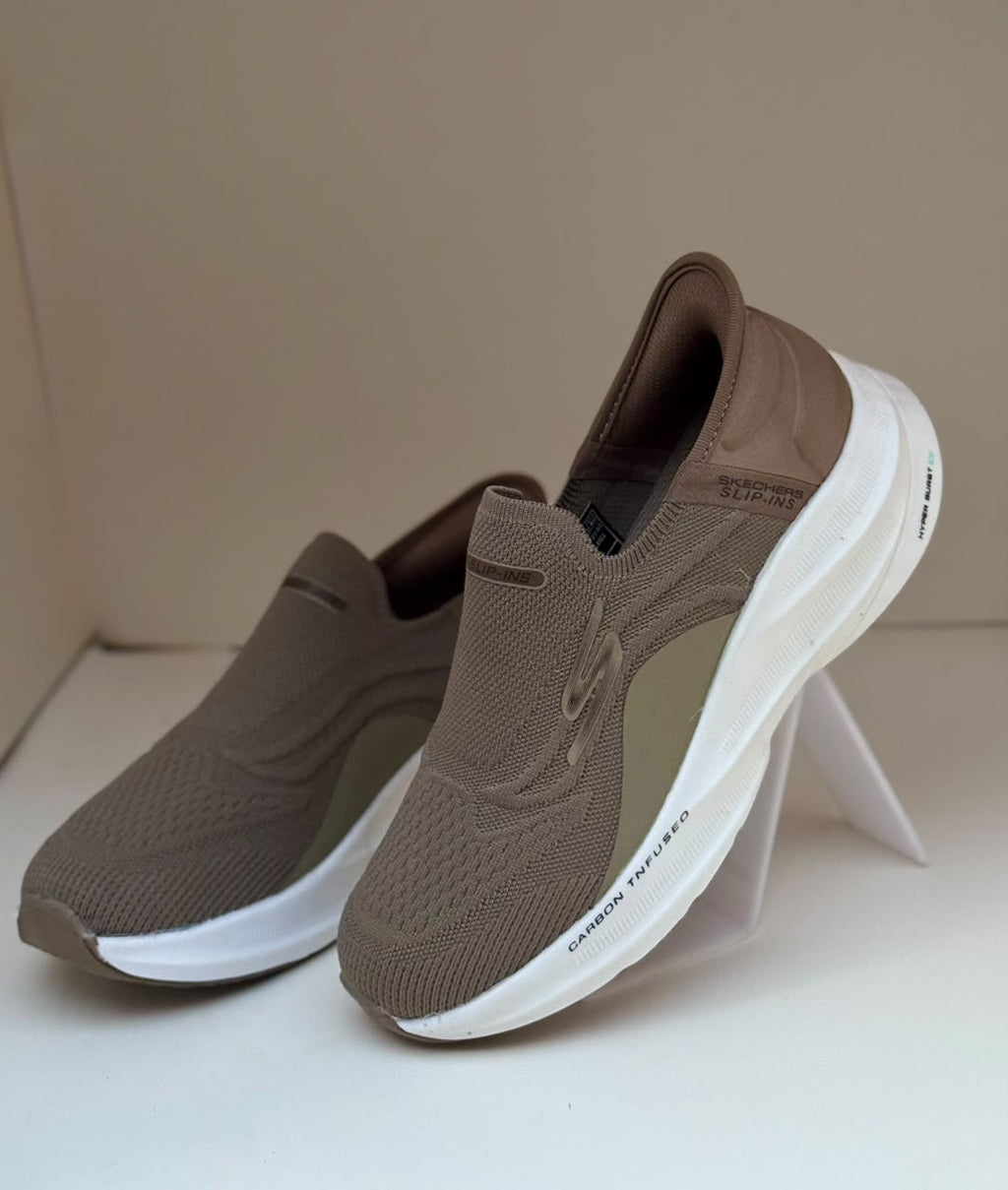 Light Brown Comfort Slip-In Skechers