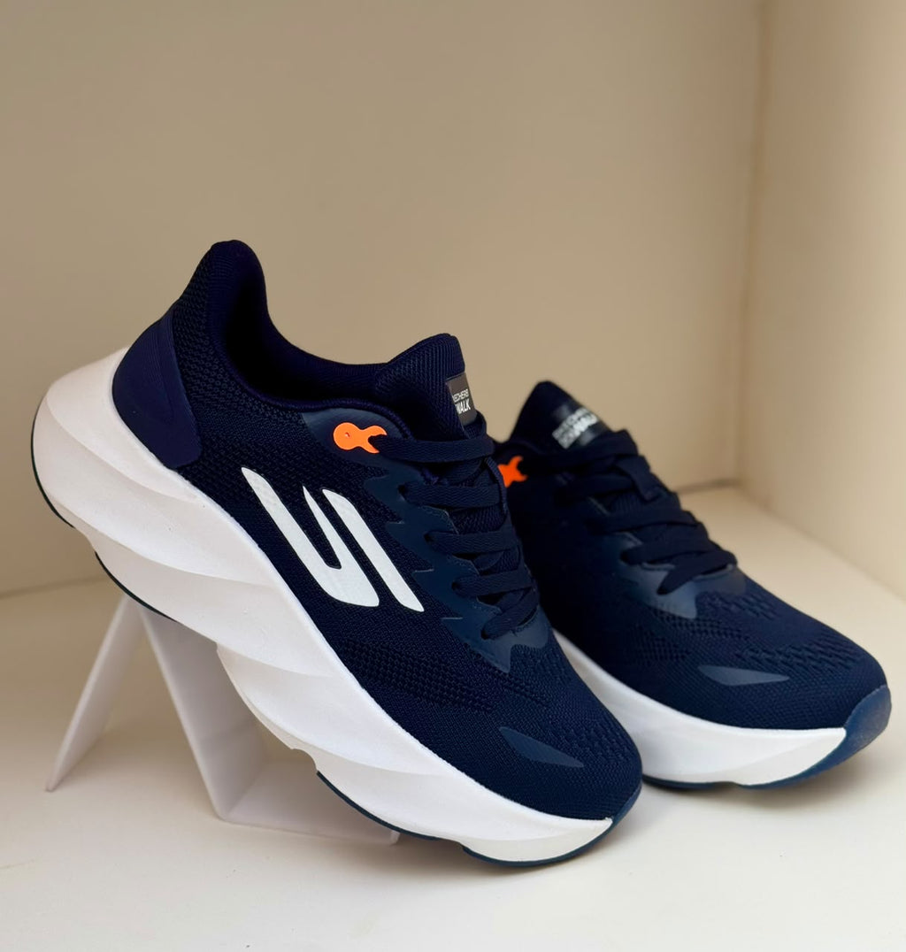 Blue Mesh Active Sneakers